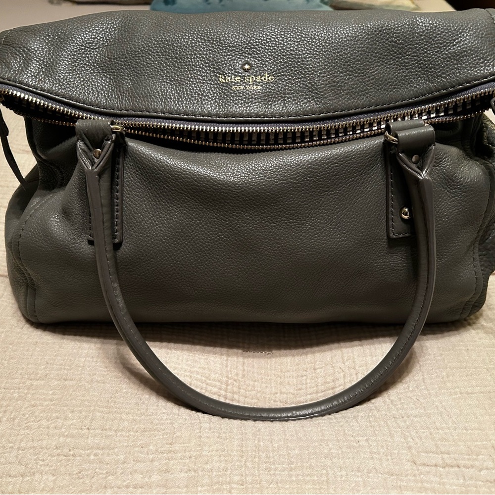 Kate spade grey handbag